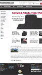 Mobile Screenshot of hondafloormats.com